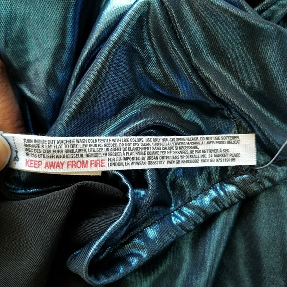 *SOLD*Free People Metallic Blue Legging! - Picture 3 of 8